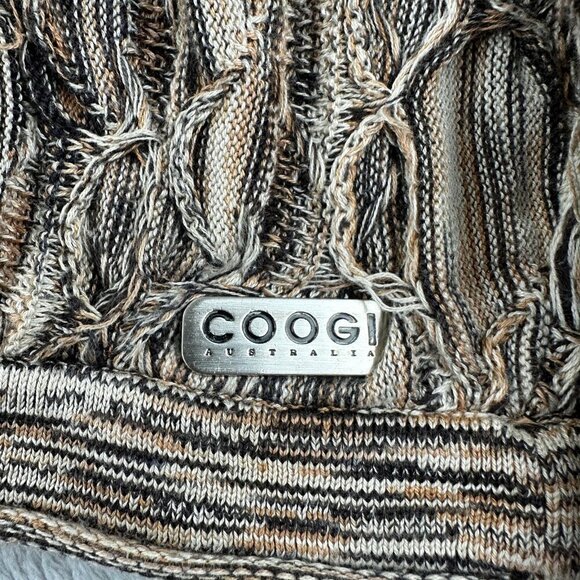 Coogi Australia Brown Vintage Sweater Men's Size XXL - Picture 6 of 12